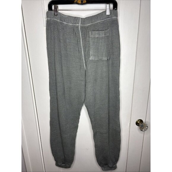 NWT MATE the Label Organic Waffle Relaxed Jogger – Forest Green – Size Large - Picture 8 of 10